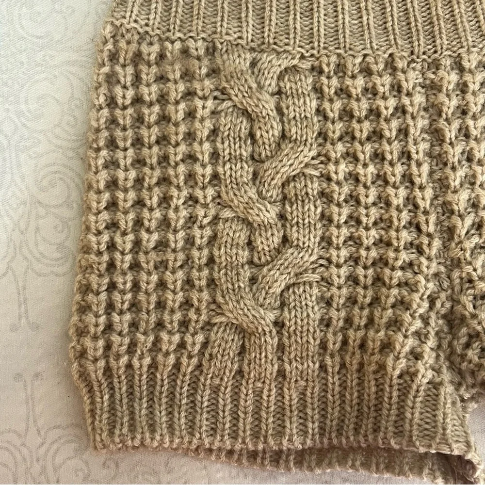 KONTATTO Italia Alpaca Wool Blend Knit Mini Shorts Size XS